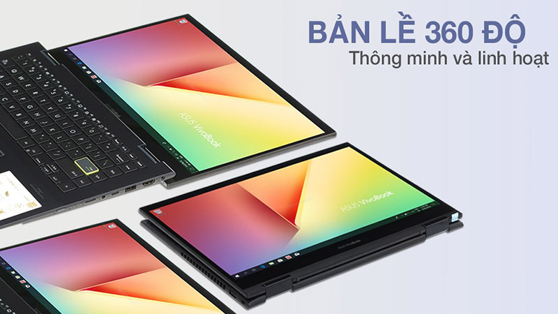 VivoBook Flip có thể gập 360 độ